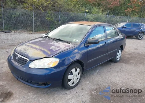 2007 Toyota Corolla Ce из США, поврежденный, VIN 2T1BR32E07C850753